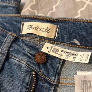 NWT Madewell High Rise Stovepipe Women's Denim Jeans Size 23